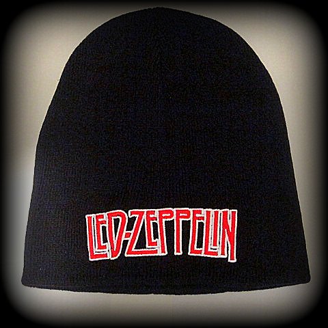 LED ZEPPELIN -Embroidered - Logo Beanie - One Size Fits All